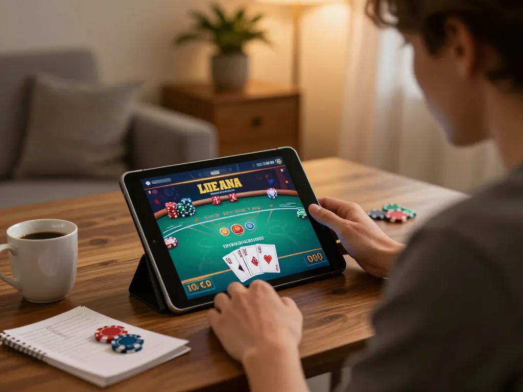 Engaging scene of online gaming on trang chủ 555win, highlighting strategy and casino gameplay.