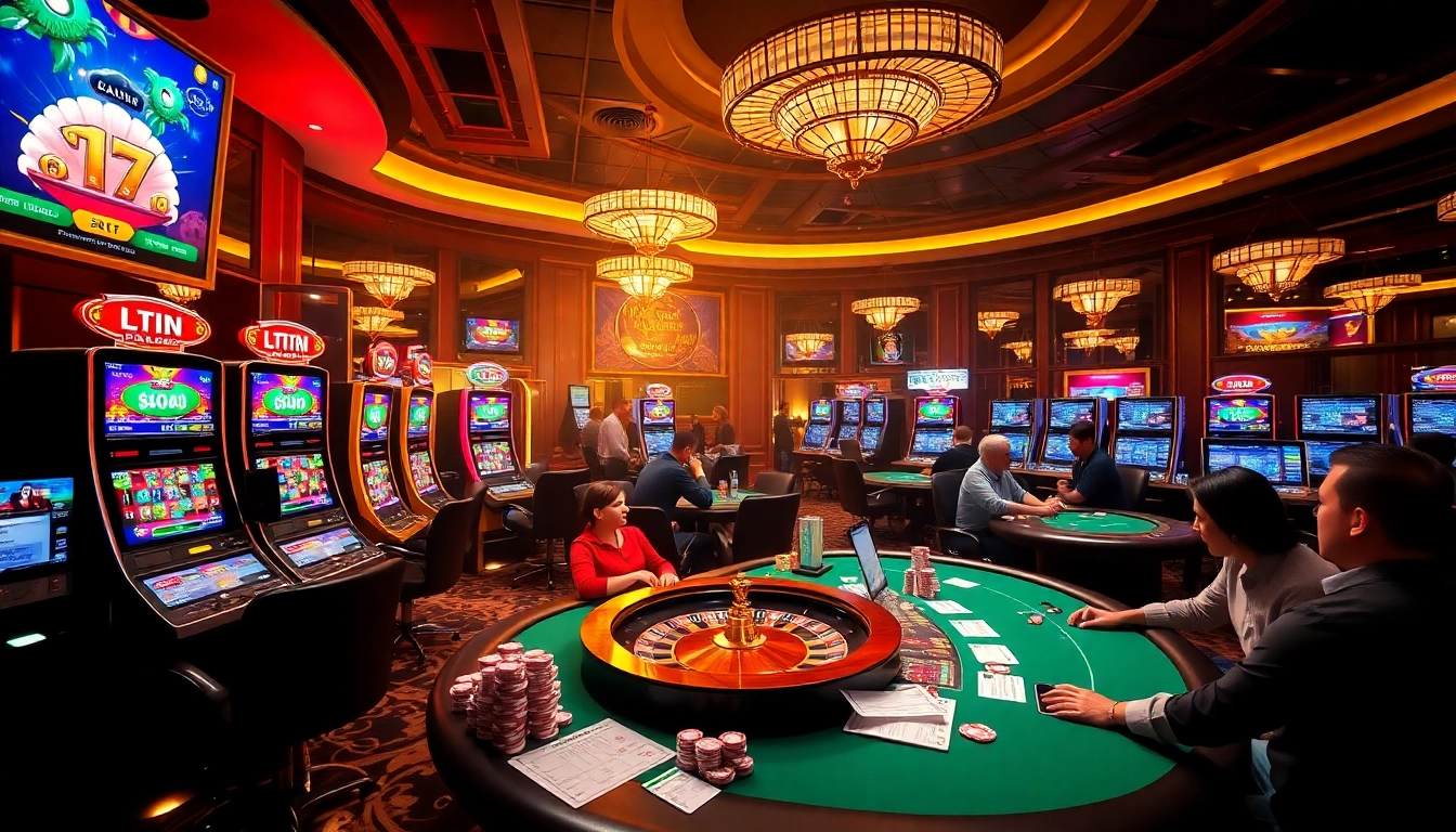 Experience the thrill of winning at https://tr88.work/ with vibrant casino tables and engaging players.