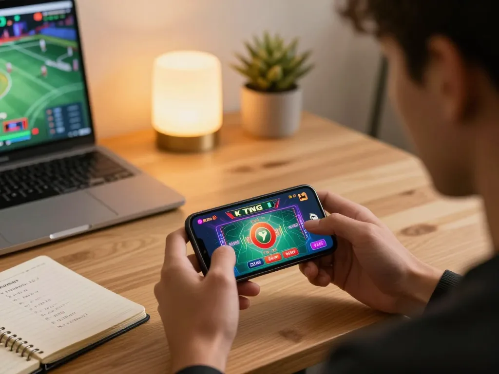 Experience thrilling sports betting with HELLO88 in a cozy online gaming setup