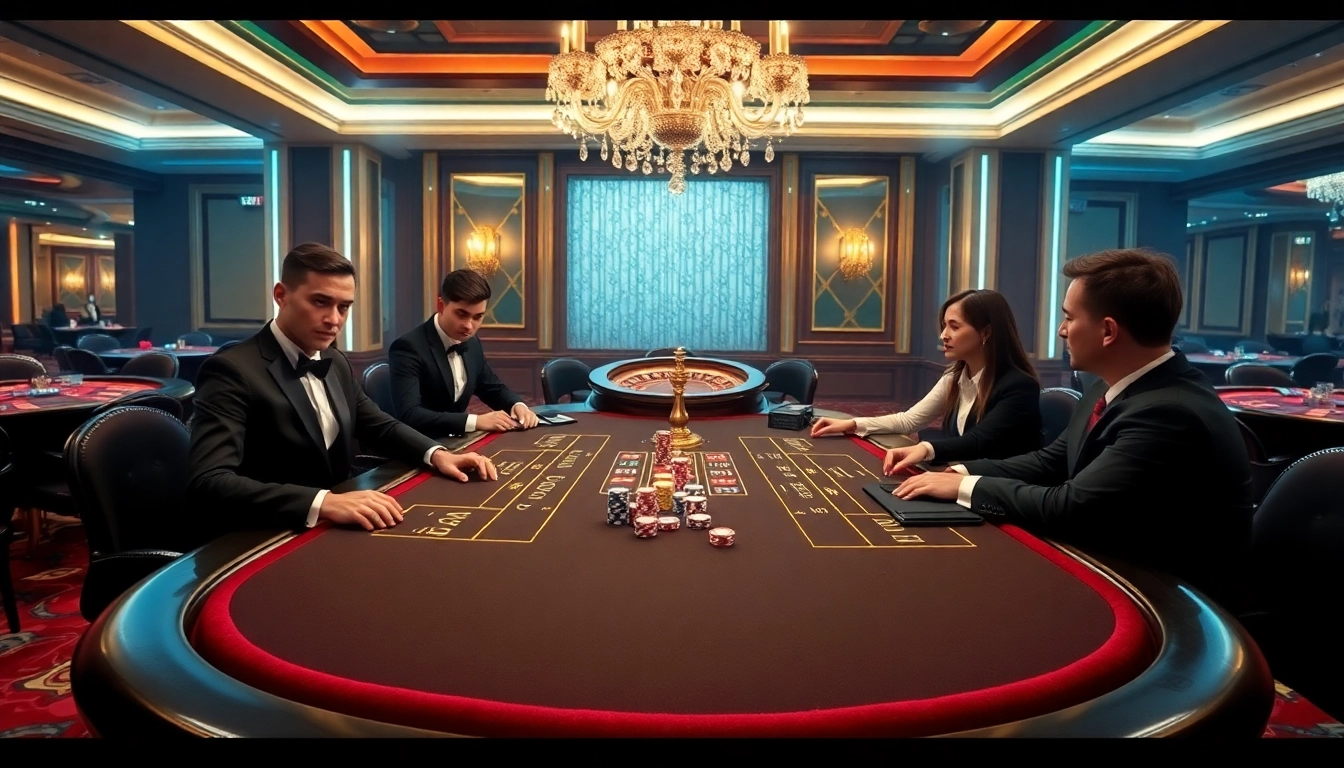 Experience the thrill of high-stakes poker at https://da88.navy/, featuring luxurious casino aesthetics.