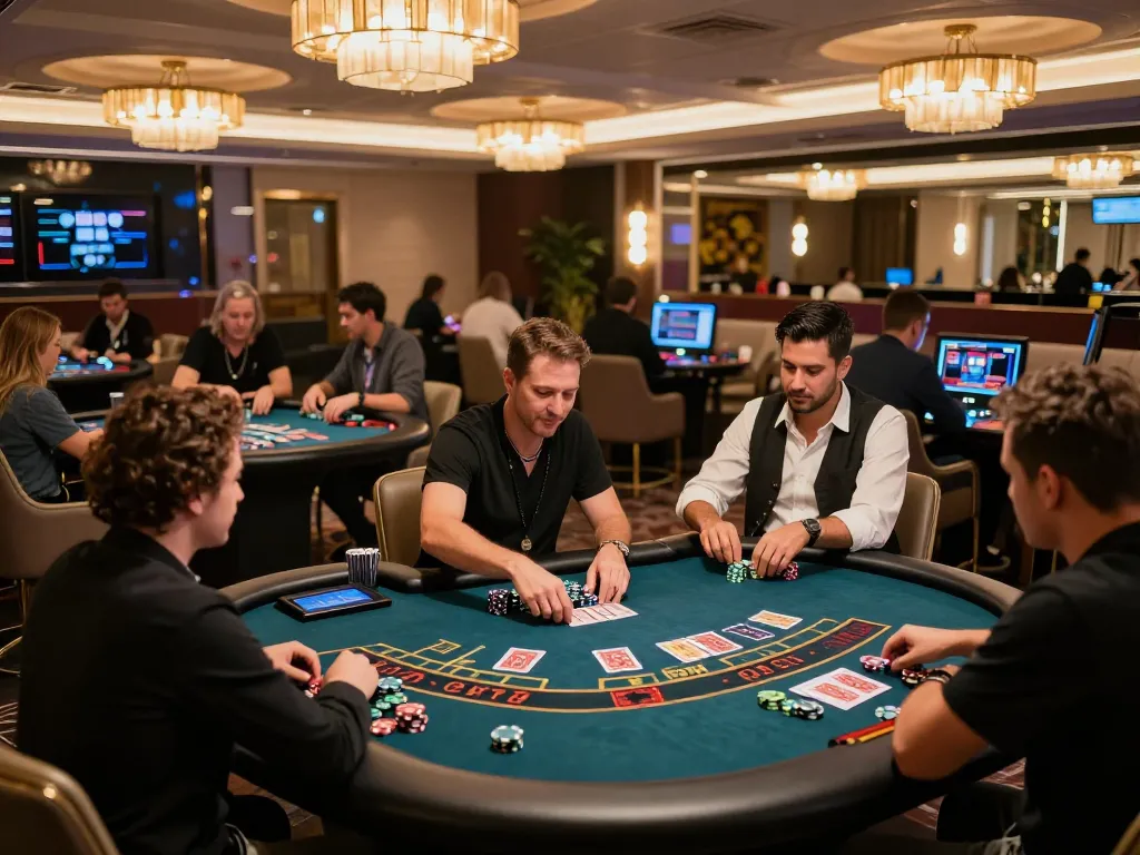 Experience interactive gameplay at https://max88sss.com/ with live dealer blackjack tables and vibrant casino ambiance.