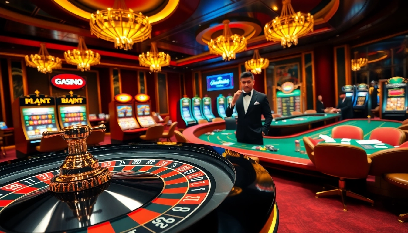 Players engaging with casino games, highlighting the excitement of subnhanh betting experiences.
