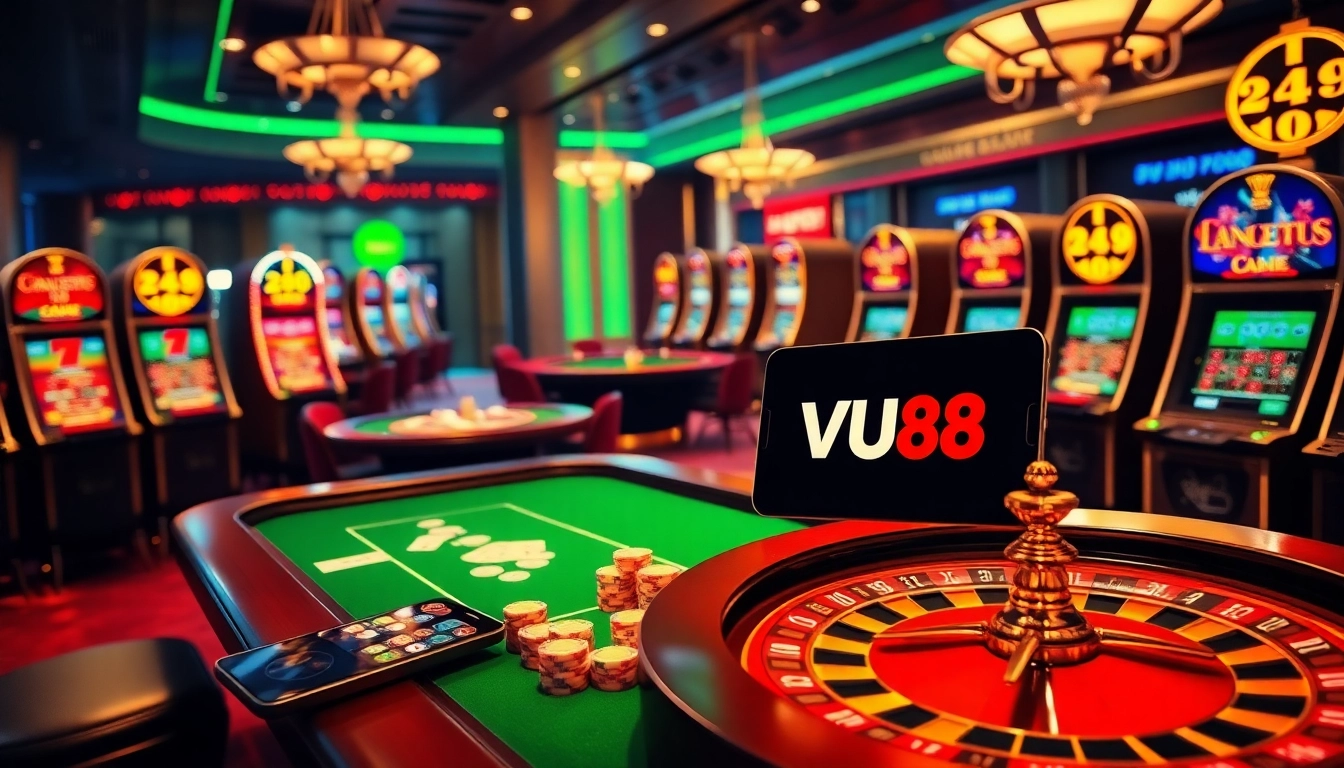 Place bets at VU88, the premiere online casino platform for immersive gambling experiences.