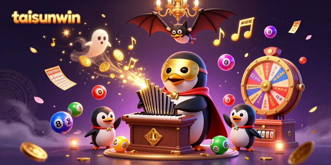 Engage with the vibrant gambling world of taisunwin featuring dynamic lottery elements and a captivating penguin organist.