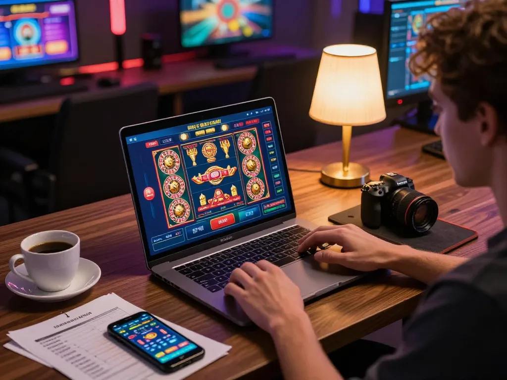 Engage in thrilling online gambling at NK88 with a dynamic setup and interactive gaming interface.