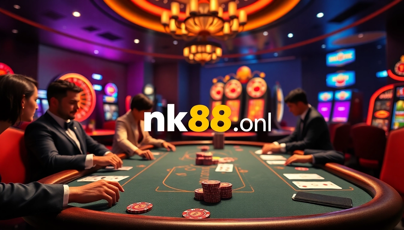 Experience the thrill of poker at nk88.onl with luxurious tables and exciting gameplay.