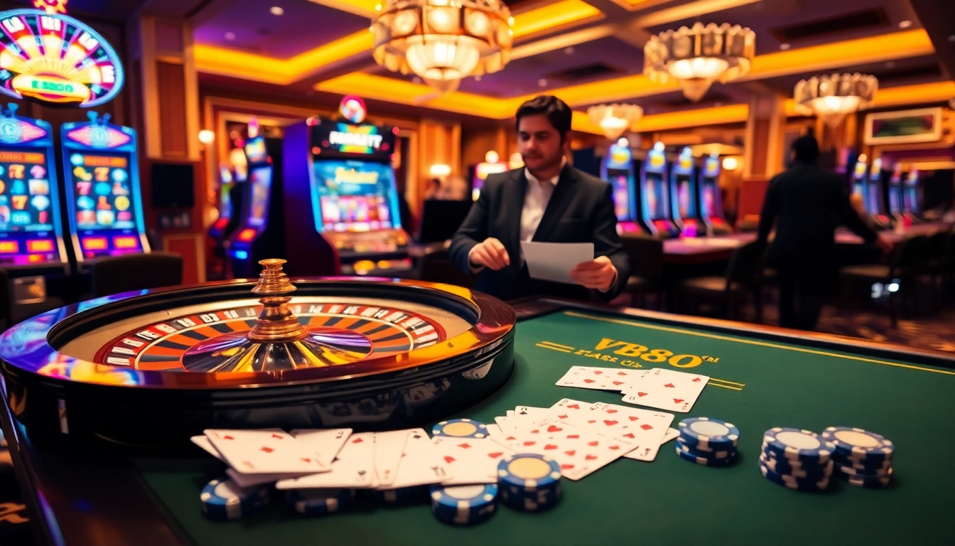 Spin the roulette wheel and win at VB88.COM's vibrant casino.