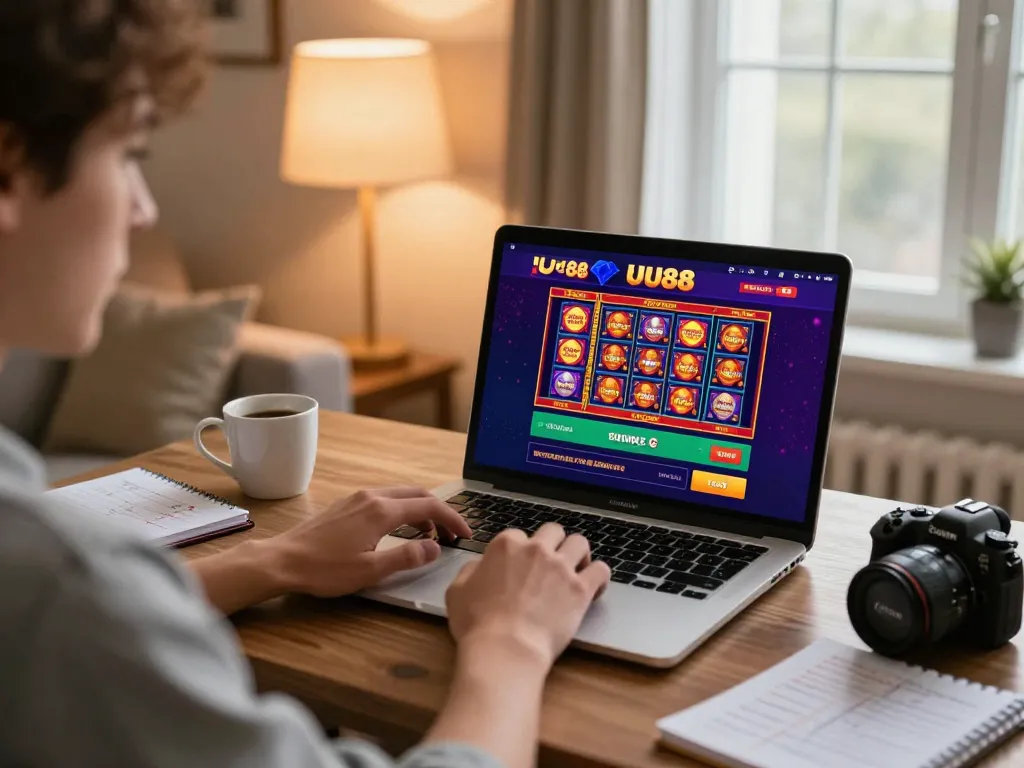 UU88 online gaming excitement with a personal setup showcasing strategy and engaging gameplay