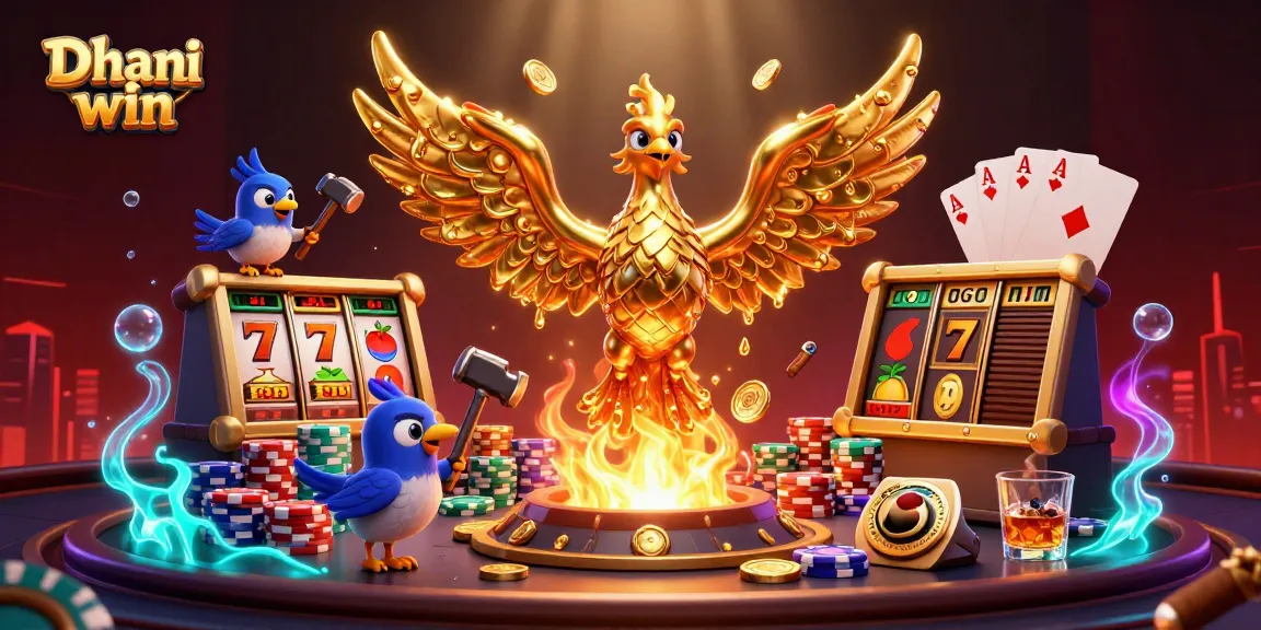 Experience high-stakes excitement at Dhani win with vibrant slot action and molten phoenix.