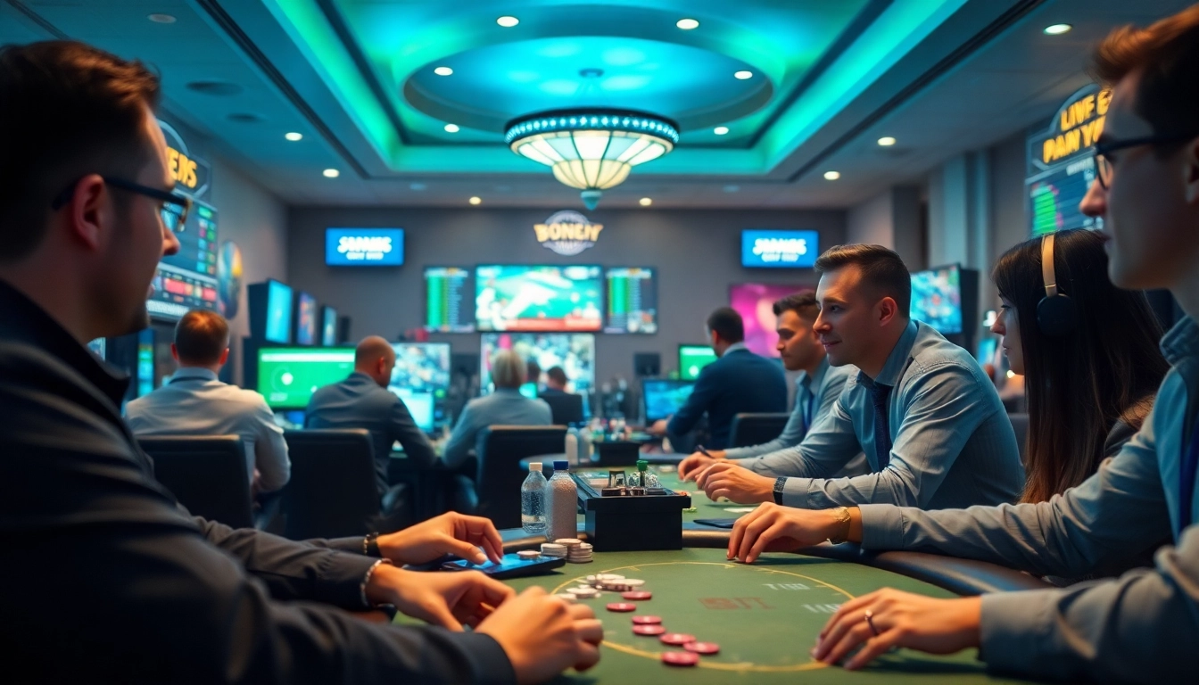 Engaging online gaming environment at https://789beta2.com/ showcasing poker and live sports betting excitement.