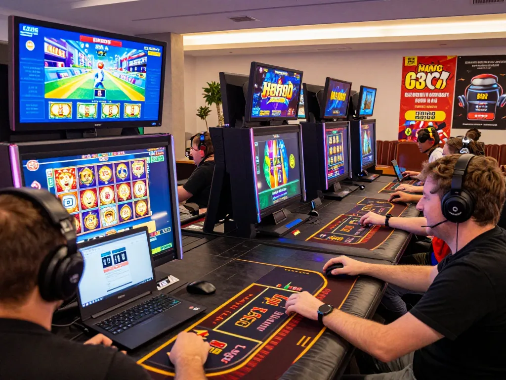 Engaged B52 gaming portal players showcasing vibrant online betting and gaming experiences.