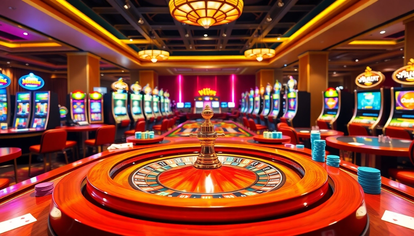 Experience thrilling gaming interactions at https://w188.today/ with vibrant roulette and poker tables.