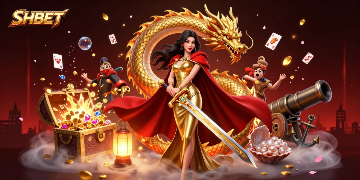 Experience thrilling gameplay at SHBET with a majestic warrior queen and treasure-filled adventure.