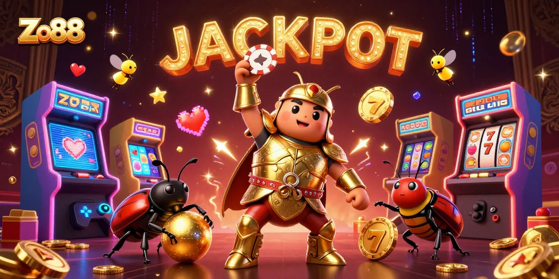 Experience Zo88's thrilling jackpot moments with a dynamic, vibrant casino adventure.
