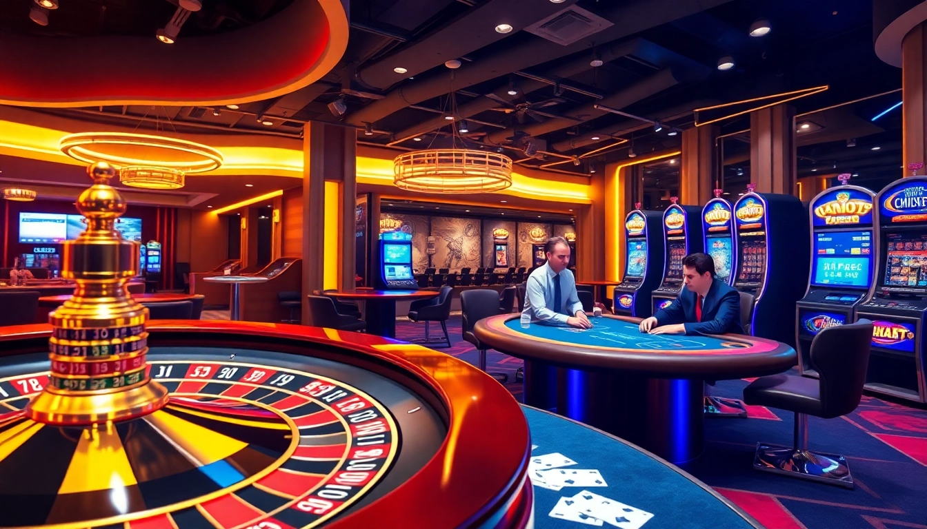 Experience the thrill of gaming at https://twin68.world/ with exciting slot machines and vibrant poker tables.