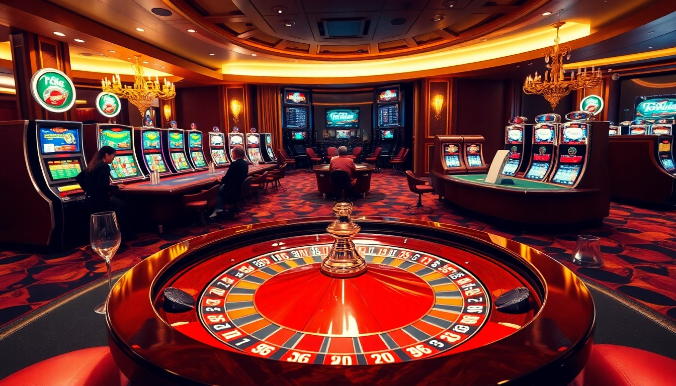 Engage in thrilling casino action at https://tg88.cafe/ with vibrant slot machines, poker tables, and roulette.