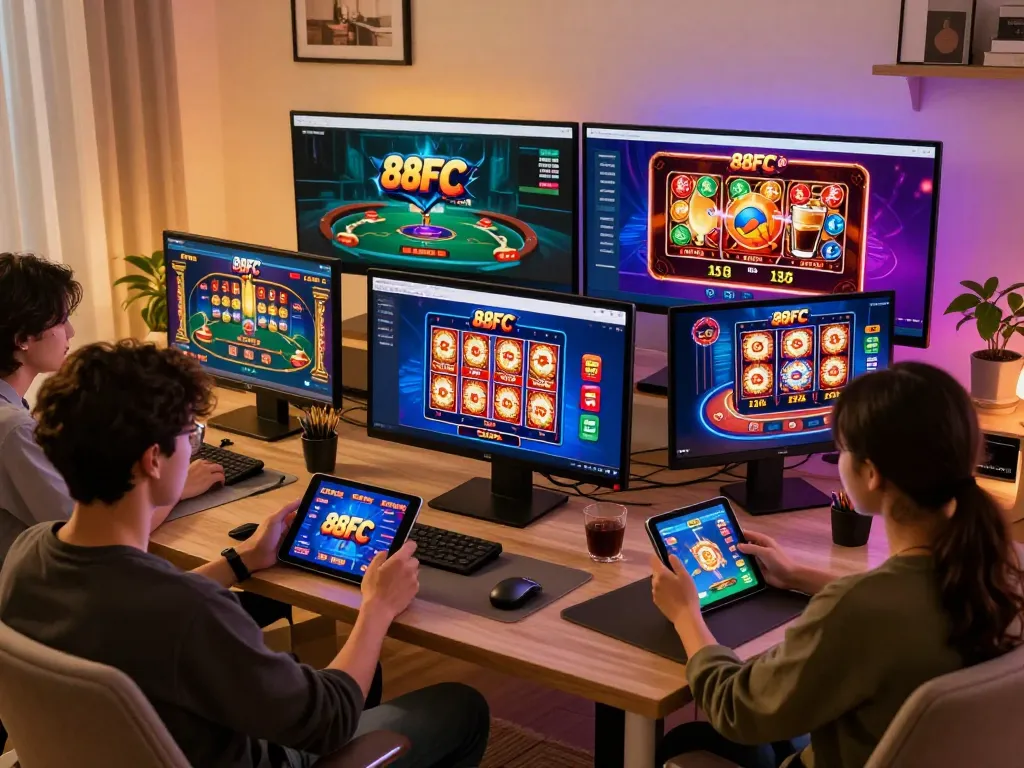 Players enjoy exciting games at 88fc with engaging online casino experiences on various devices.