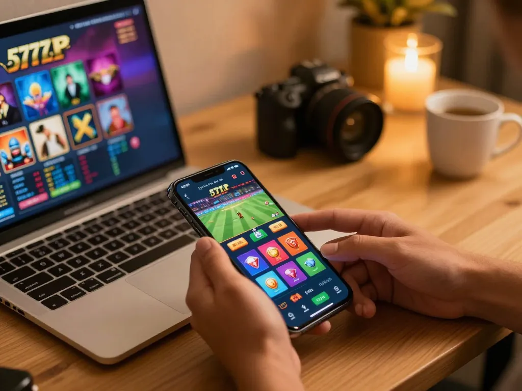 Play on the 577F app exploring live sports betting at home with a dynamic interface