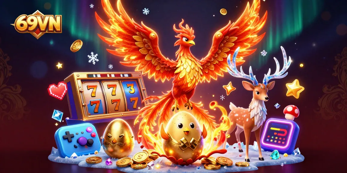 Experience thrilling gaming action at 69VN with vibrant slot machines and fantastic bonus rewards.