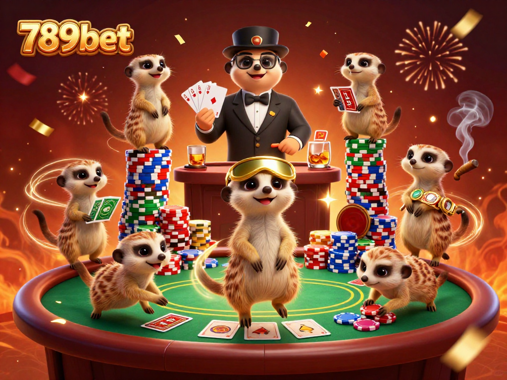 Experience the thrilling action at 789bet casino with exciting meerkat characters and vibrant gaming elements