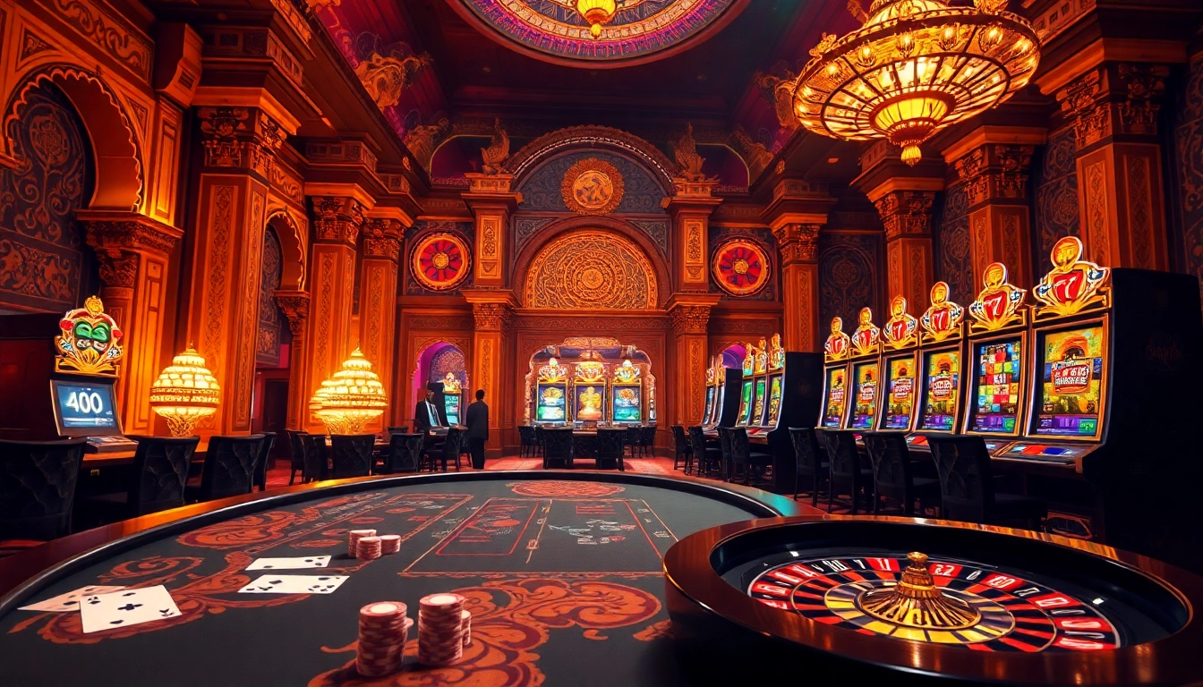 Exciting gaming experience on a mobile casino platform featuring vibrant roulette and poker activities.