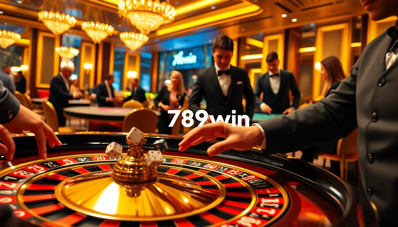 Experience the thrill of winning at 789win with vibrant casino tables and exciting gaming elements.
