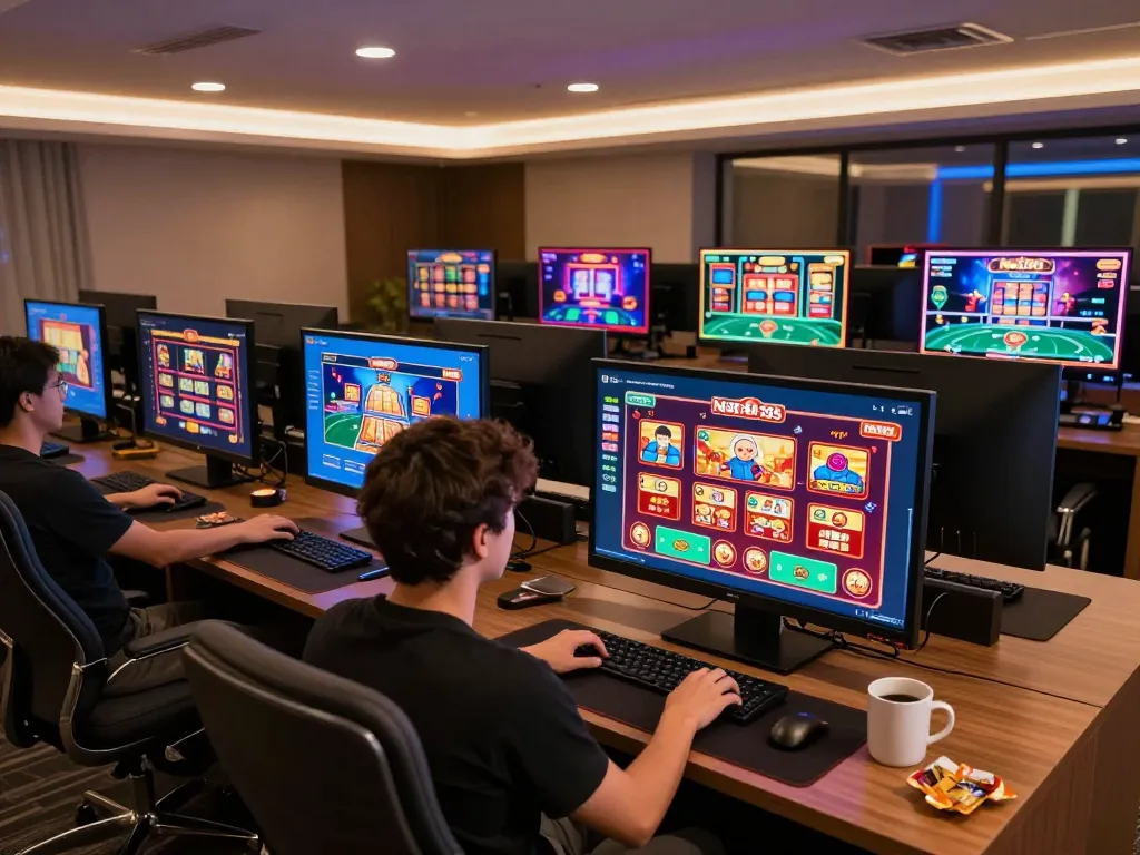 Net88 user engaging in immersive online gambling experience showcasing live dealer gameplay