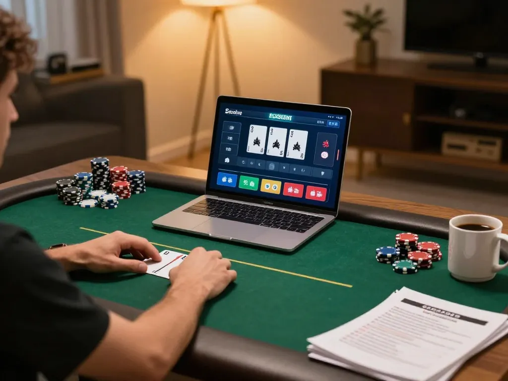 Socolive facilitates an engaging poker experience with strategic gameplay in a cozy home setting