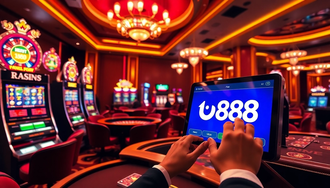 Play thrilling games at u888 online casino with a vibrant atmosphere and exciting betting options.