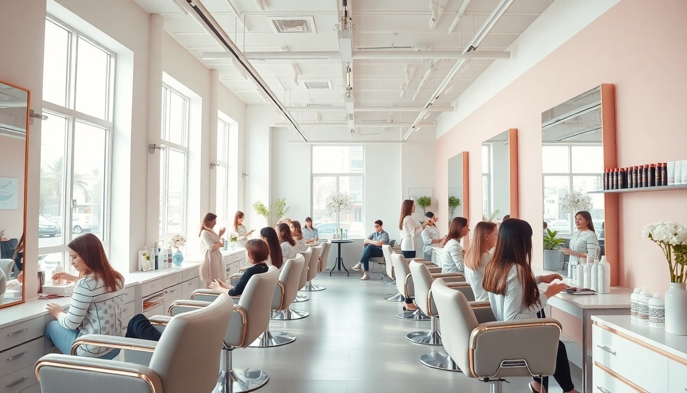 Hair salon reviews highlight a welcoming environment with clients enjoying quality hair services.