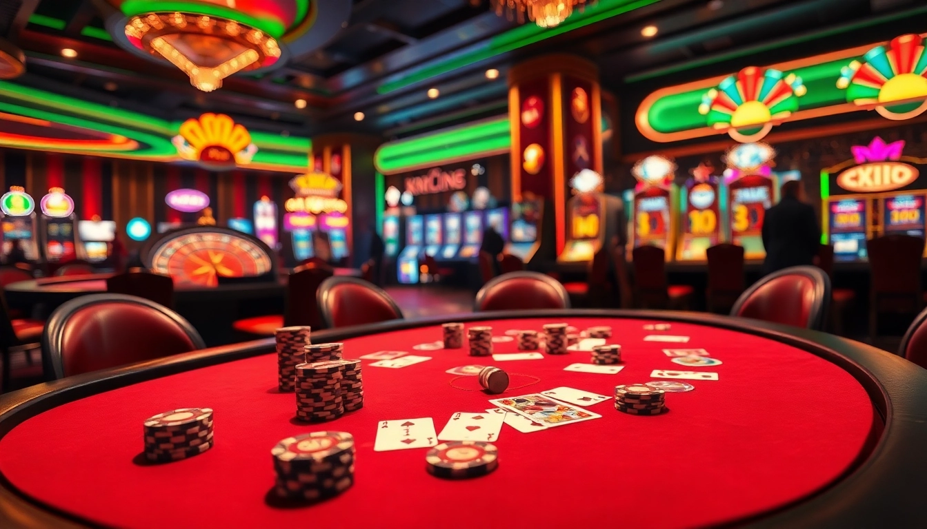 Players enjoying thrilling games at XX88 casino, featuring poker, roulette, and slots.
