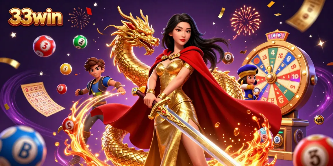 Experience thrilling action with 33win as you dive into exciting lottery and jackpot games!