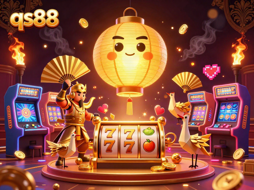 Experience excitement at qs88 casino with golden lantern spirit and lively game machines.