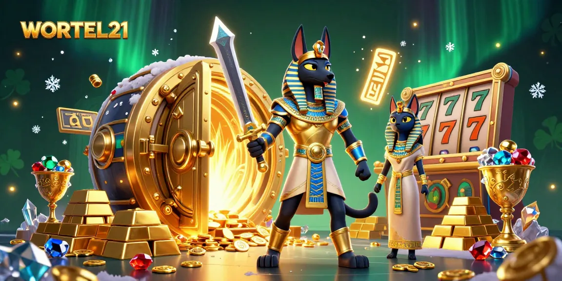 Spin the reels of WORTEL21 with ancient Egyptian symbols and treasures galore.