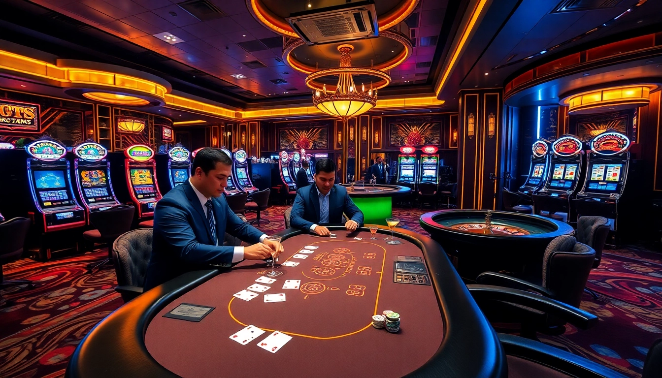 Experience mint88 gaming excitement at a luxurious casino poker table.