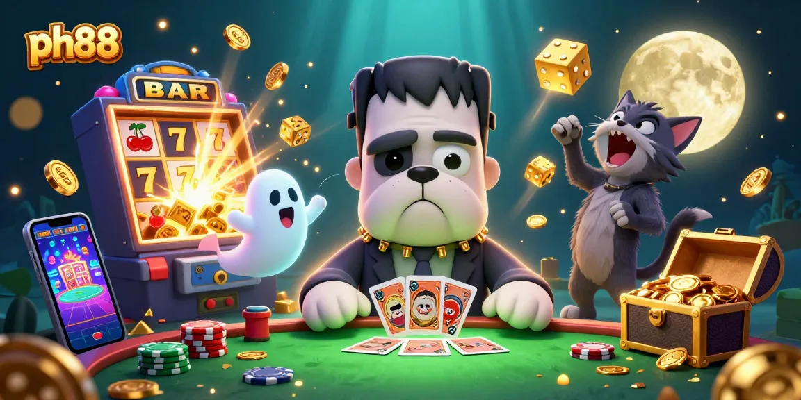 Experience the thrill of ph88's lively casino with colorful characters and dynamic games in 3D!