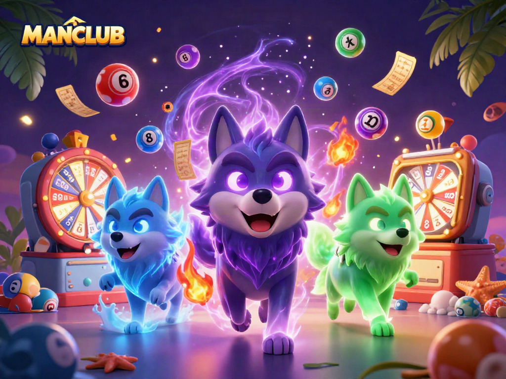 Engage in fun gambling strategies with MANCLUB's vibrant casino scene featuring dynamic lottery elements.