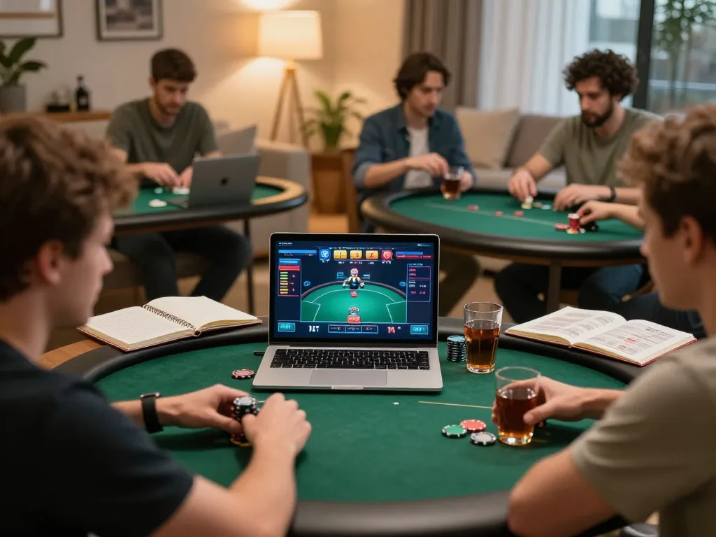 Engage in strategic online poker with nk88 from the comfort of your home.