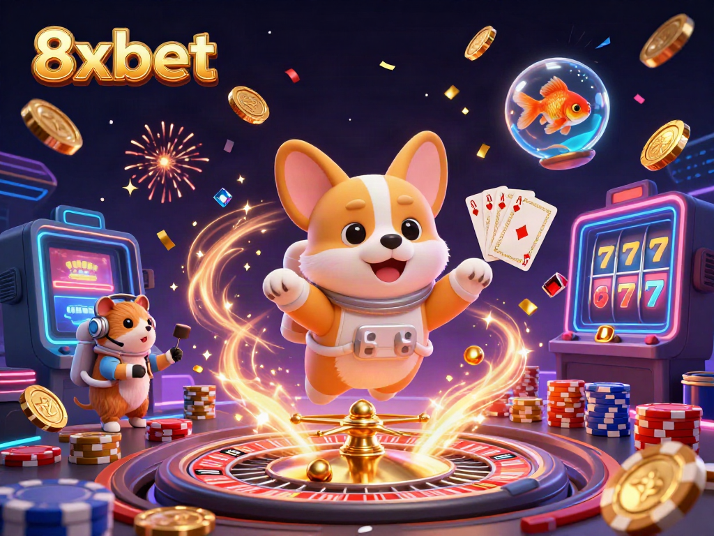 Experience thrilling gameplay at 8xbet with our vibrant space casino featuring unique characters.