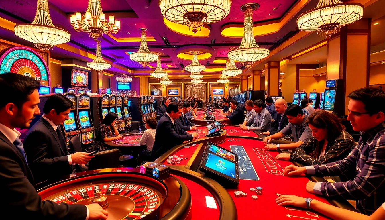 Experience the excitement of gaming at https://mmoo.de.com/ with a lively casino atmosphere.