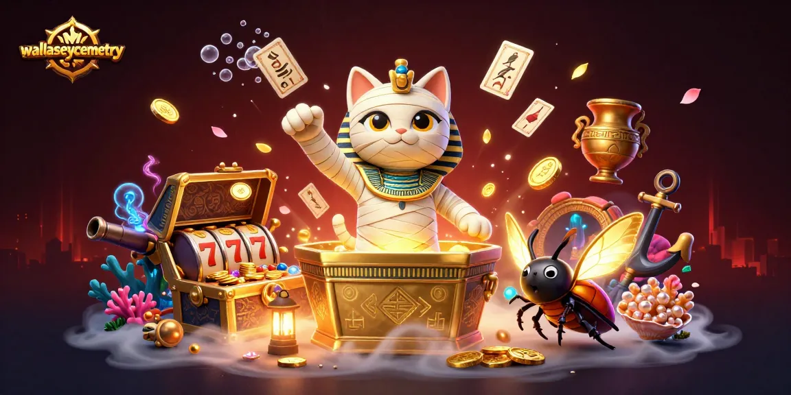 Engage with wallaseycemetery's thrilling Egyptian-themed casino adventure bursting with excitement and gold.
