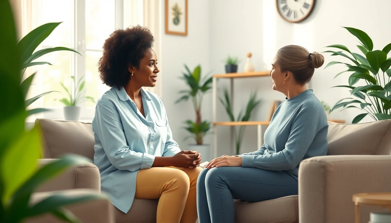 Enhancing mental wellness through compassionate therapy in a serene office setting.
