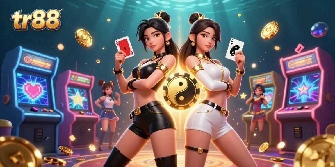 Experience the thrilling games at tr88 with stunning visuals and vibrant casino elements.