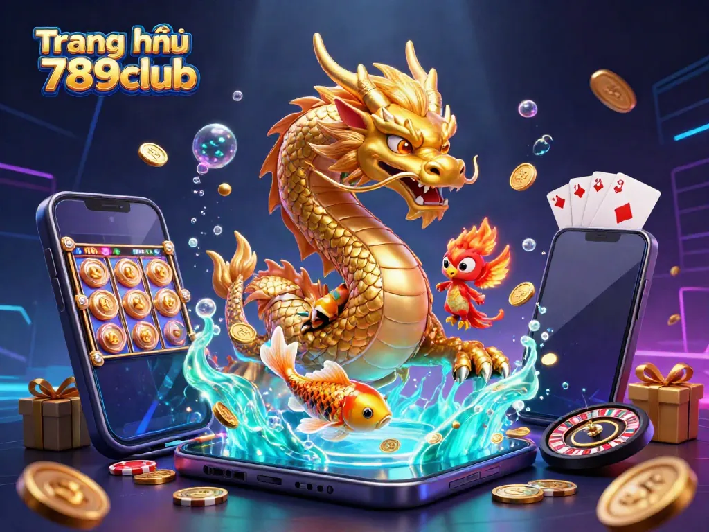 Engage with thrilling games at Trang chủ 789club, featuring vibrant casino elements and mesmerizing characters.