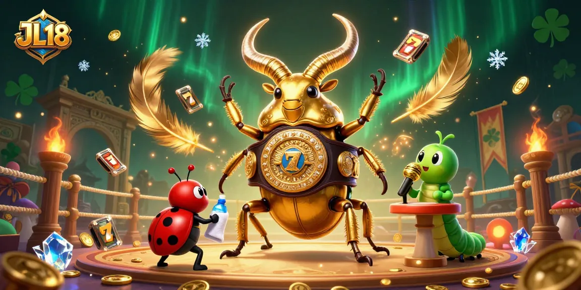 Engage with thrilling gaming at JL18 featuring a vibrant showdown between dynamic characters amidst captivating casino elements.