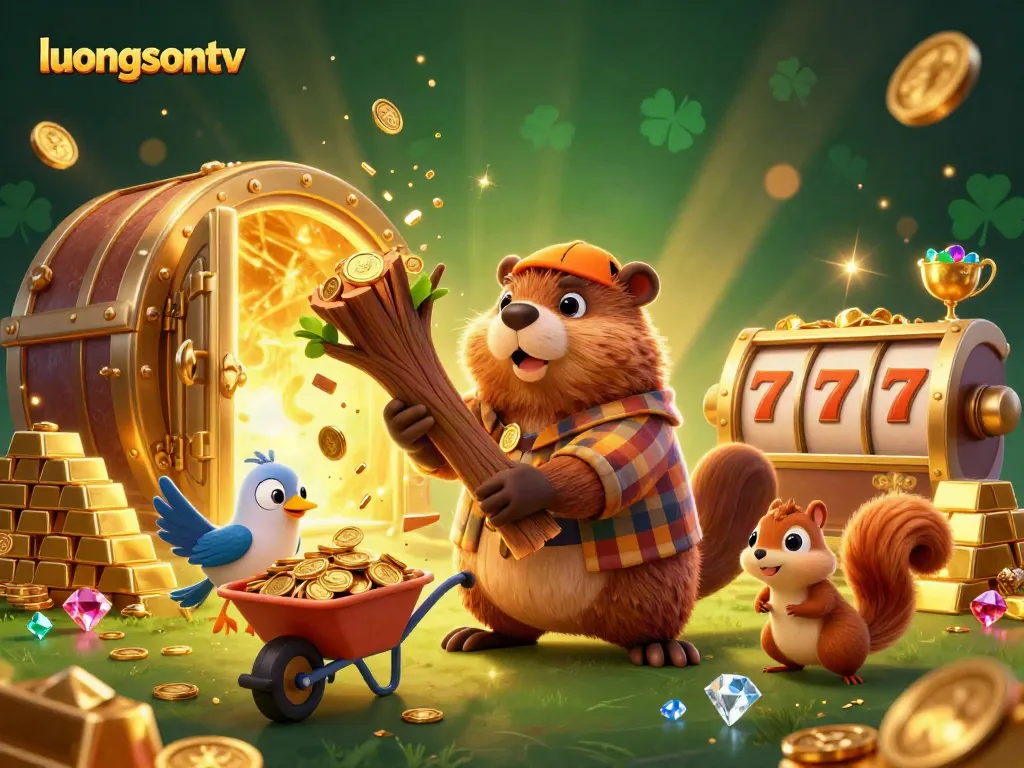 Experience live sports action on luongsontv with golden treasures and dynamic game elements.