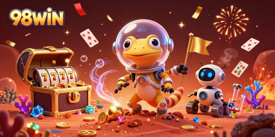 Experience wins at 98WIN with vibrant slot games and a thrilling casino adventure on Mars.