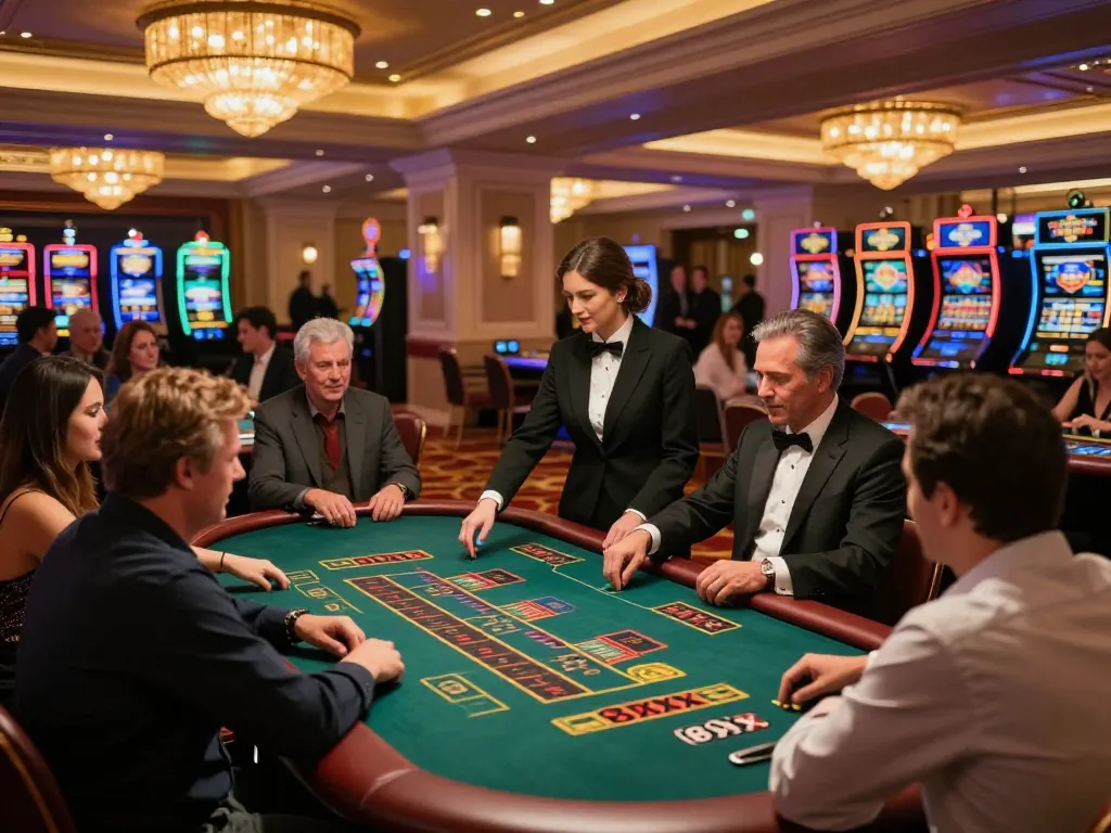 Players enjoying intense gameplay at roulette tables in 88xx casino, showcasing excitement and strategy in luxurious environment.