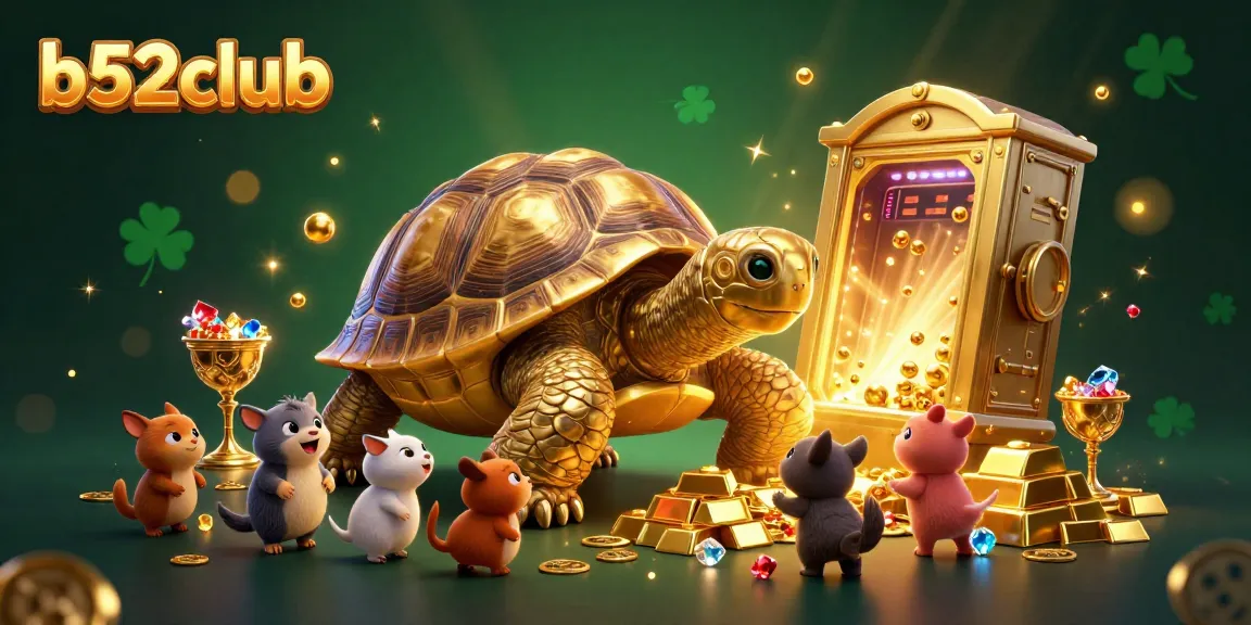 Engage in exciting gameplay at b52club with vibrant 3D illustration showcasing thrilling casino elements.