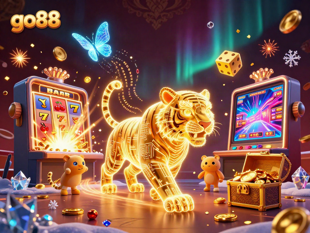 Play go88 and experience an electrifying digital casino adventure with vibrant 3D visuals.